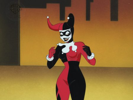 Batman The Animated Series Original Production Cel: Harley Fashion