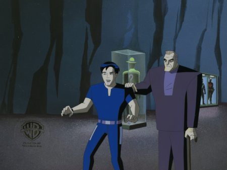 Batman Beyond Original Production Cel with Matching Drawing: Terry, Bruce For Cheap