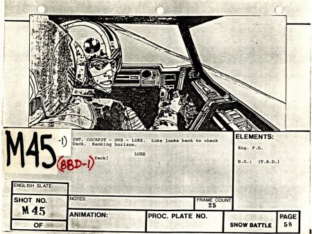 Star Wars: Episode V - The Empire Strikes Back: Mini VFX Storyboard Online Hot Sale