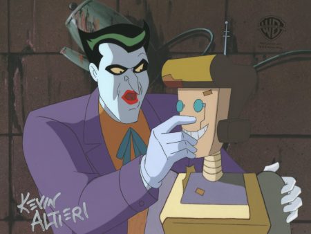 Batman The Animated Series Original Production Cel Signed By Kevin Altieri: Joker Online Sale