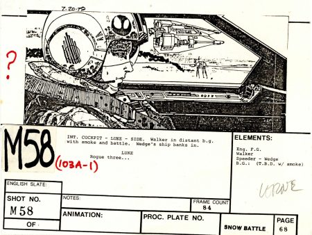 Star Wars: Episode V - The Empire Strikes Back: Mini VFX Storyboard Supply