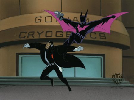 Batman Beyond Original Production Cel: Batman Online