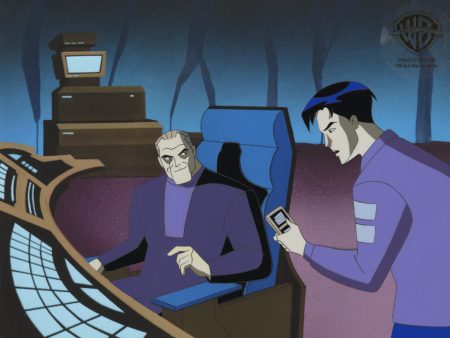 Batman Beyond Original Production Cel: Terry, Bruce Supply