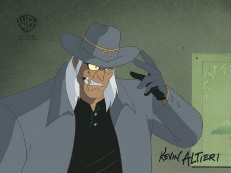 Batman The Animated Series Original Production Cel Signed by Kevin Altieri with Matching Drawing: Jonah Hex Supply