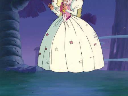 The Wizard of Oz Original Production Cel on Original Background: Glinda on Sale