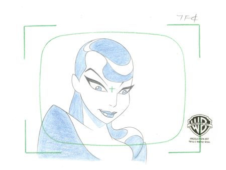 Batman Beyond Original Production Drawing: Inque Fashion