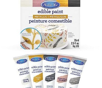 Edible Paint - Metallics Fashion