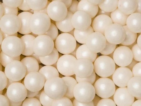 Sugar Pearls - White 8mm Hot on Sale