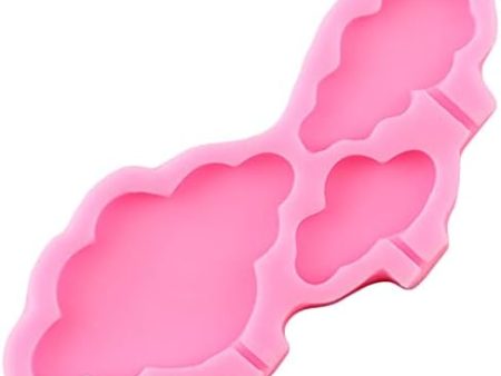 Silicone Mold - 3D Clouds Lollipop Cheap