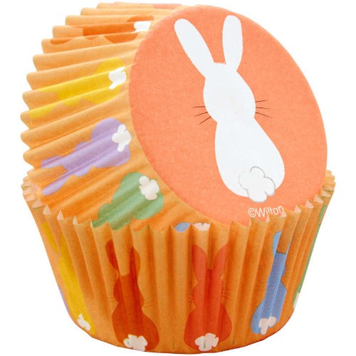 Standard Cupcake Liners - Colorful Easter Bunny Cheap