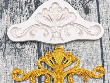 Silicone Mold - Baroque Scroll Fashion