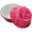 Standard Cupcake Liners - Pink Hearts Valentine s Day Foil Supply