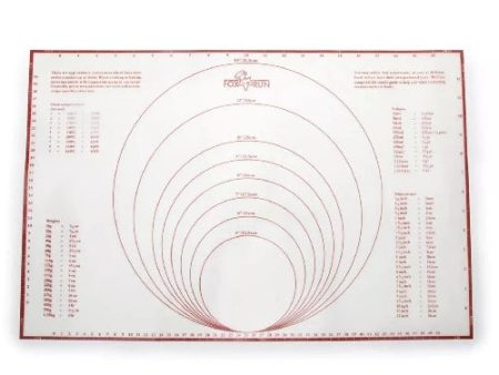 Silicone Baking Mat with Measurements Online Sale