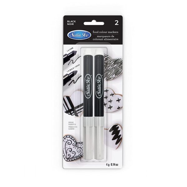 Edible Markers - Black Fine Bold Tip on Sale