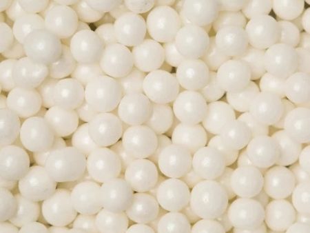 Sugar Pearls - White 6mm Discount