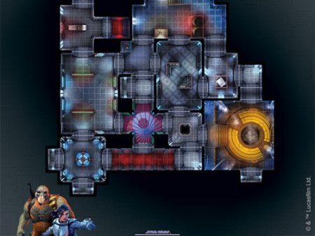 Star Wars: Imperial Assault - Malastarian Outpost Raid Map Supply