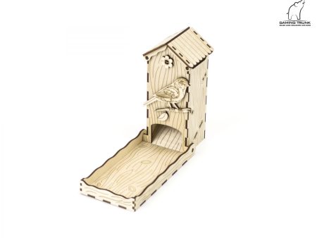 Gaming Trunk - Chickadee Dice Tower (Natural Unstained) For Discount