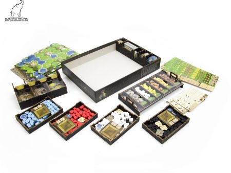 Gaming Trunk - Caledonia Organizer for Clans of Caledonia™ Revision 2 (Natural Unstained) Discount